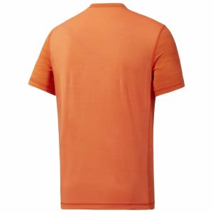 Reebok Crossfit Activchill VENT T Shirt Herren - Orange/HellOrange - DE 652-IWV